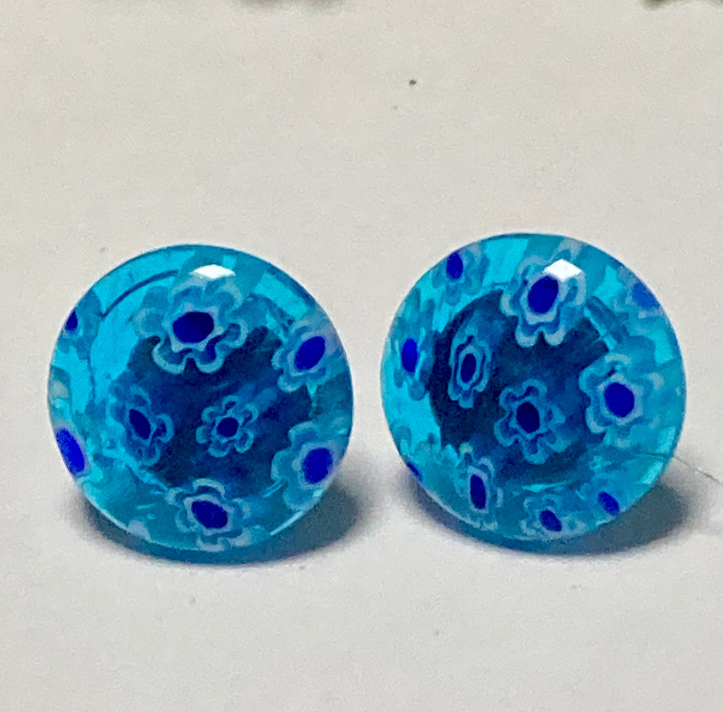 Millefiori Post Studs Earrings