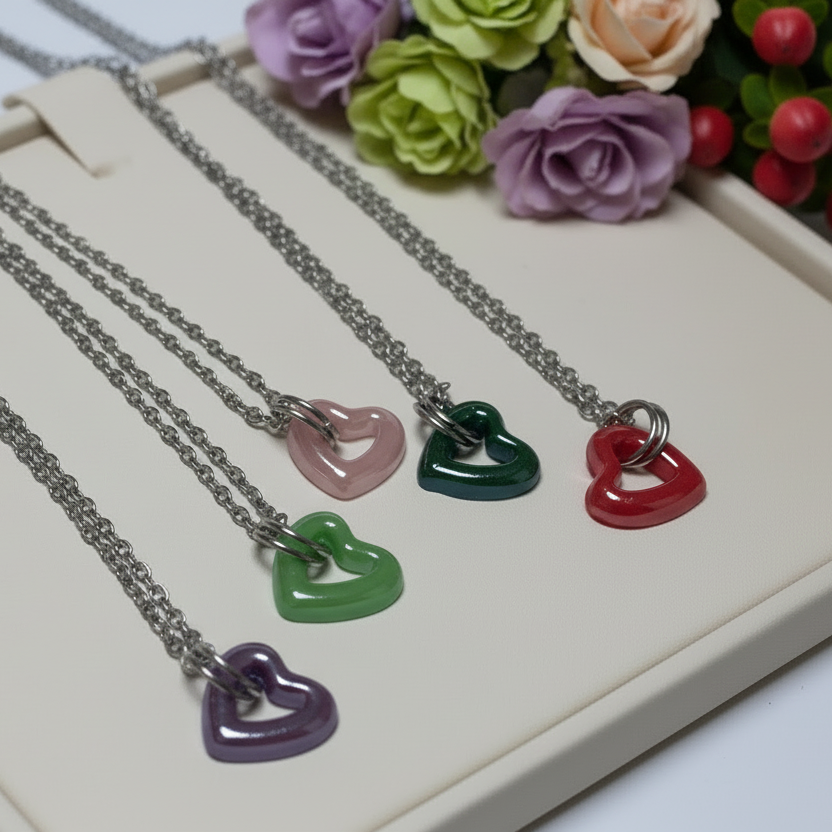 Delicate Heart pendants
