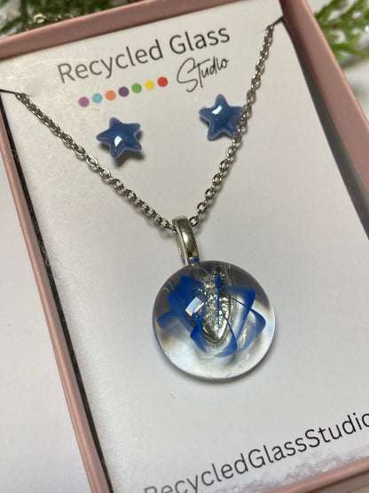 Vibrant Color Sets Earrings and Necklace