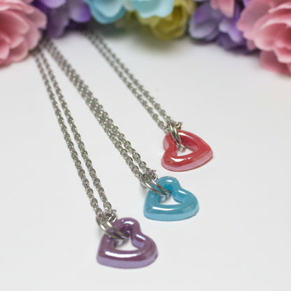 Delicate Heart pendants