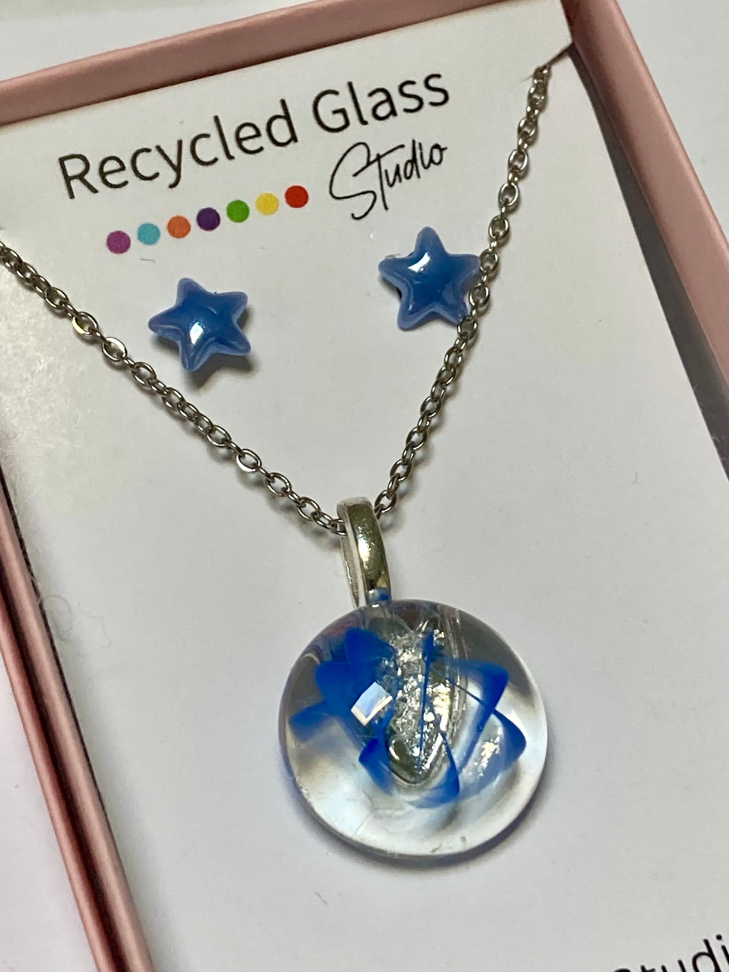 Vibrant Color Sets Earrings and Necklace