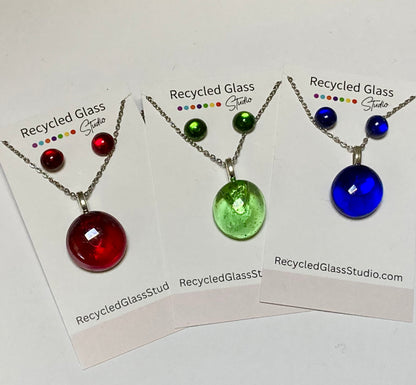 Vibrant Color Sets Earrings and Necklace