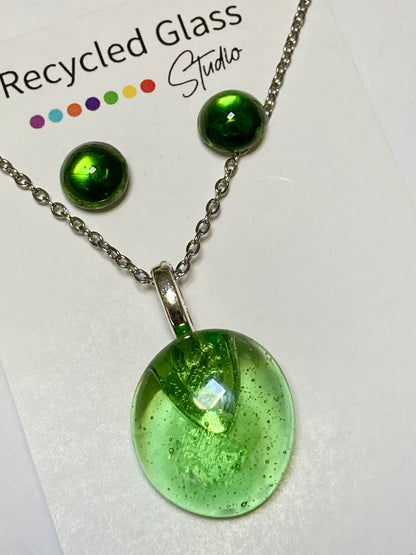 Vibrant Color Sets Earrings and Necklace