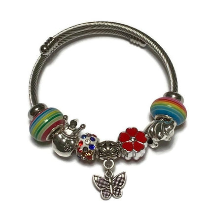 Rainbow Charm Bracelet