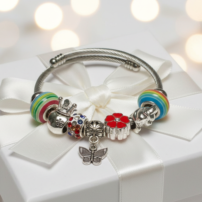 Rainbow Charm Bracelet