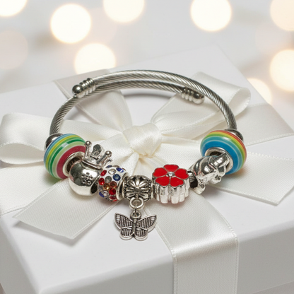 Rainbow Charm Bracelet
