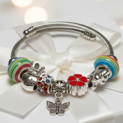 Rainbow Charm Bracelet