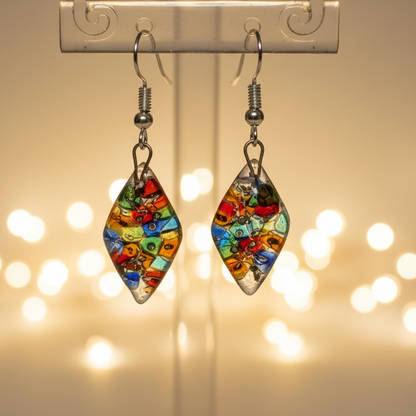 mosaic earrings