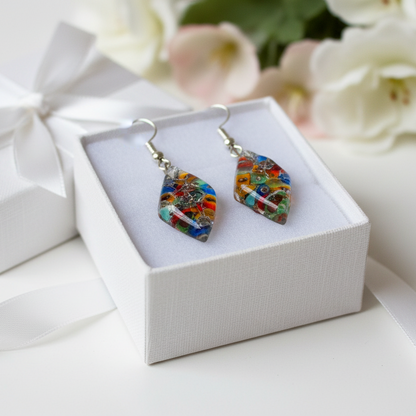 mosaic earrings