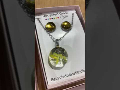 Vibrant Color Sets Earrings and Necklace