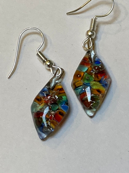 mosaic earrings