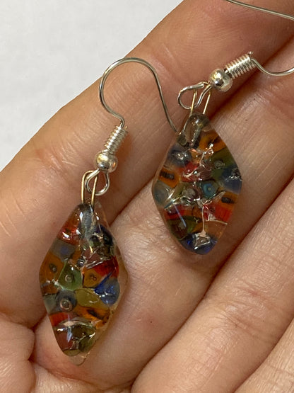 mosaic earrings